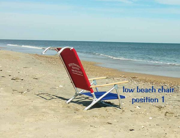 low beach chair position 1