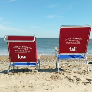 beach chair rentals